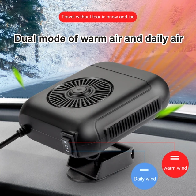 Auto Heizung 12V/24V 120W 200W Tragbare Auto Heizung Fan 2 IN 1 Kühlung  Heizung auto Windschutzscheibe Defroster Auto Anti-Nebel Heizung -  AliExpress