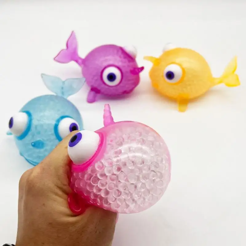 

Whale Educational Toy Cartoon Squeeze Play Toys Stress Relief Toy Home Squeezing Plaything Interactive Toys For Kids