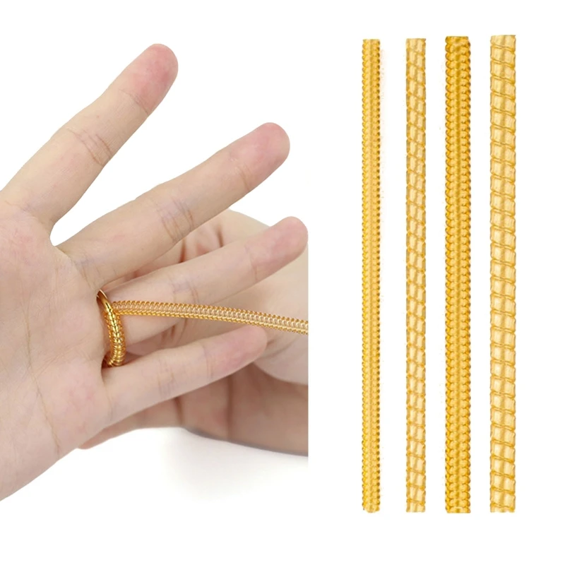 4Pcs/Set  3/5mm Ring Size Adjuster for Loose Rings Ring Reducer to Make Ring Smaller Guard Resizer for IDEAL for Jewelty Tool