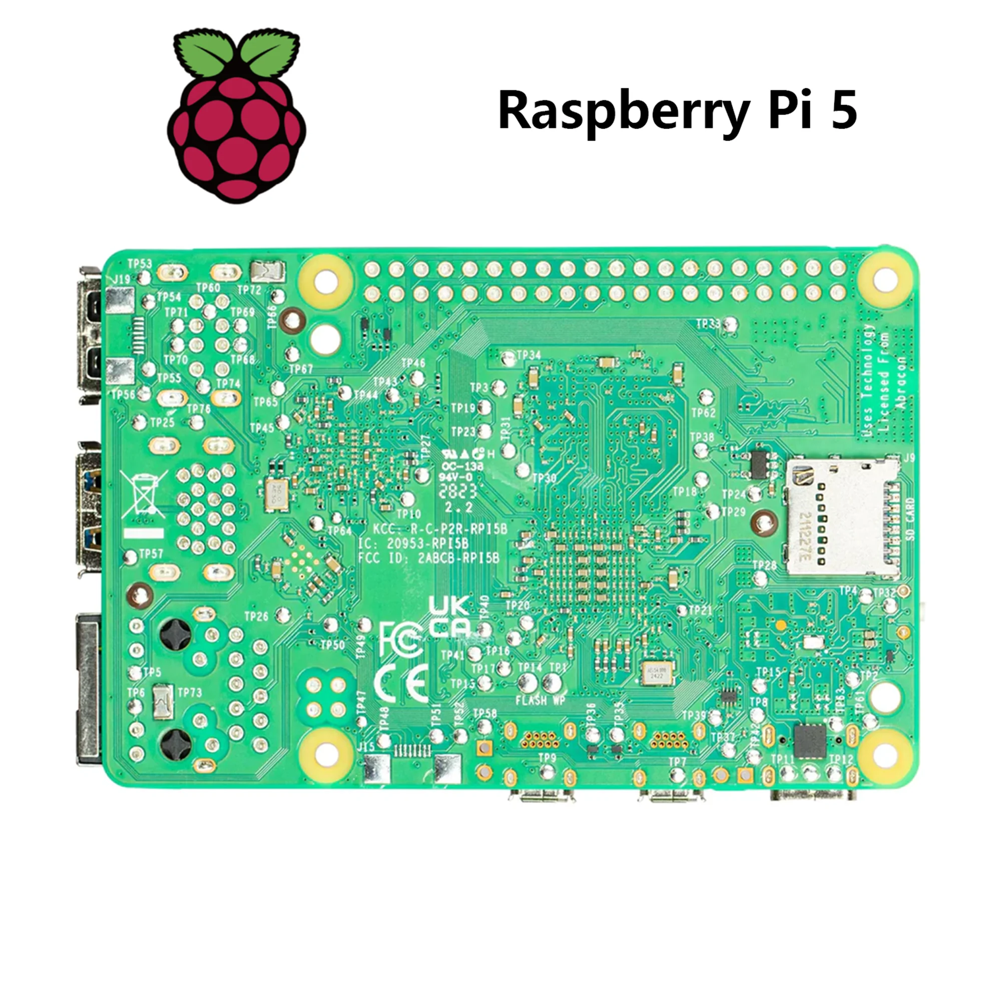 Official Raspberry Pi 5 16GB 8GB 2GB 4GB Laptop Mini PC