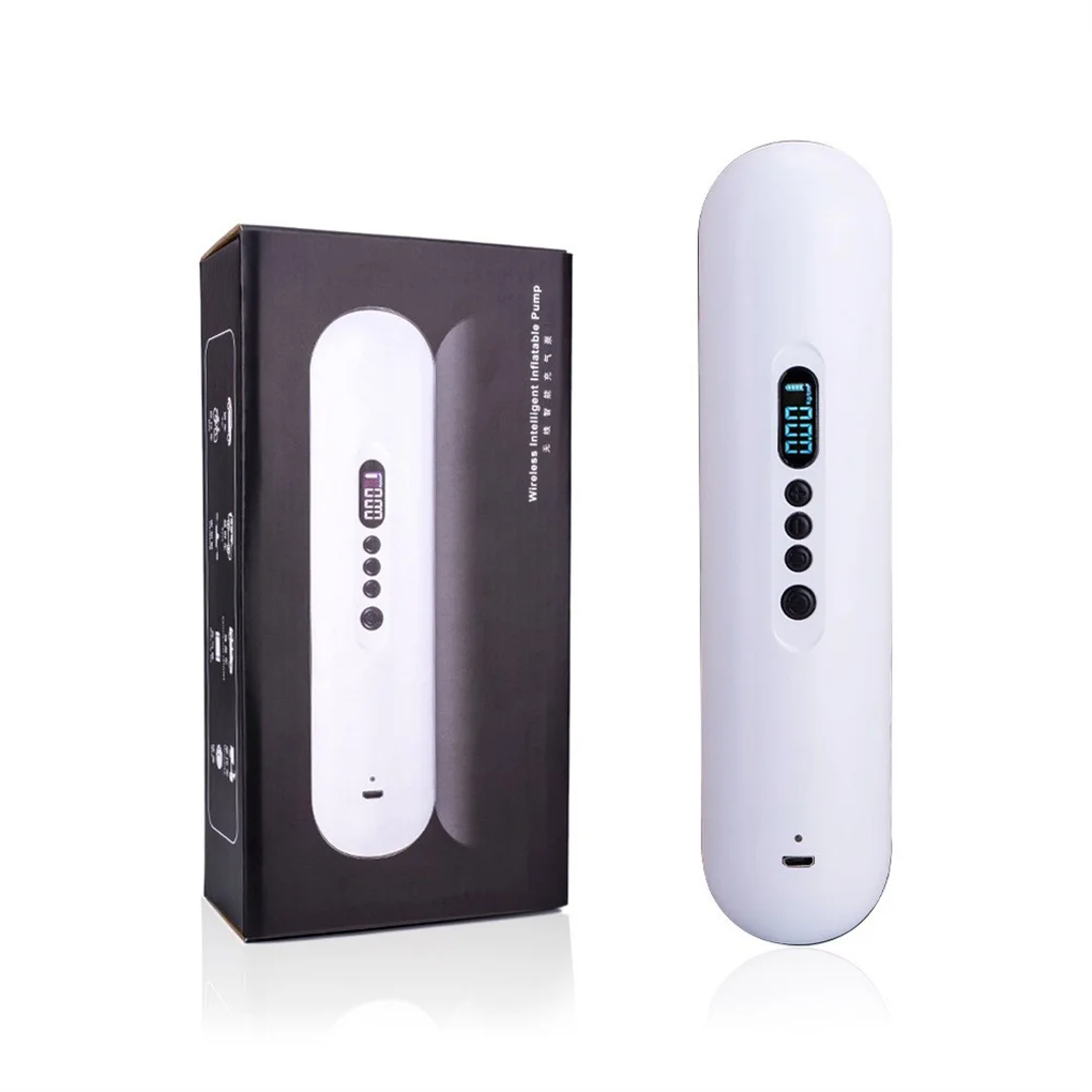 

Digital Display Tire Pump Motorcycle Cordless Tyre Inflator Air Compressor