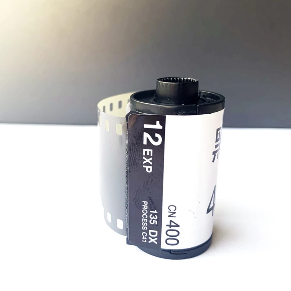 Novice Practice Film Vintage Camera Film Photo Studio Kits 35mm 12sheets Asa/Iso Black White Negative Camera 400