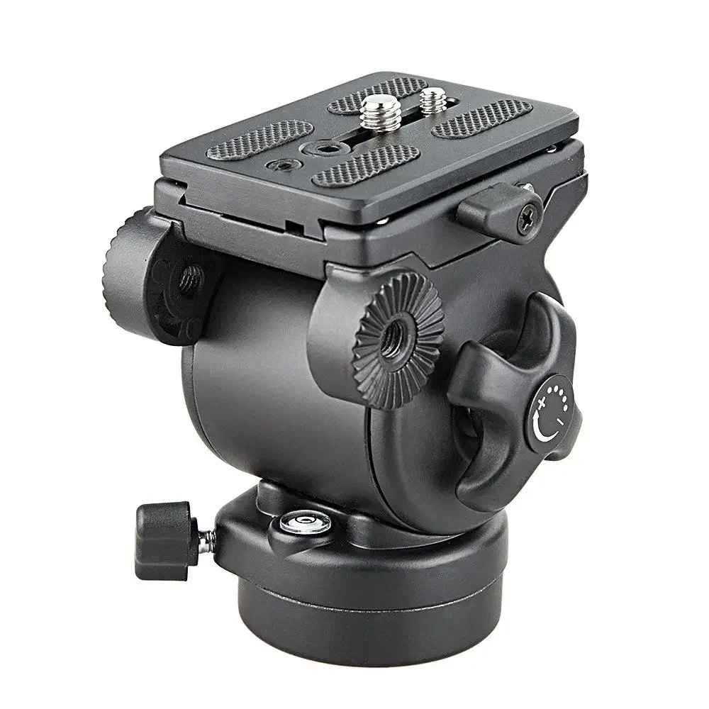 WEIFENG WF-717AH Fluid Tripod Head Drag with Handle for Photography Video DSLR
