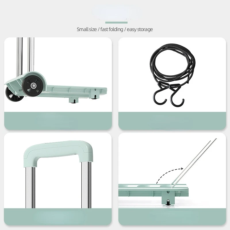 Small-Cart-Folding-Portable-Cat-and-Dog-Food-Outdoor-Trailer-Household-Shopping-Trolley.jpg Kis Kocsi Összecsukható Hordozható Macska- És Kutyaeledel Kültéri Pótkocsi Háztartási Bevásárló - Image 3