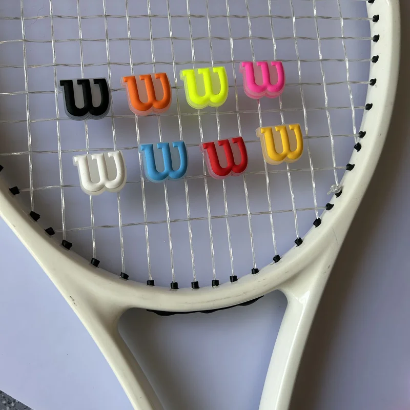 Tennis Accessories Tennis Racket Shock Absorber W Original Reduce Tennis Racquet Vibration Dampeners Professional Tennis Racket Accessories Damper Shock Absorber 2PCS