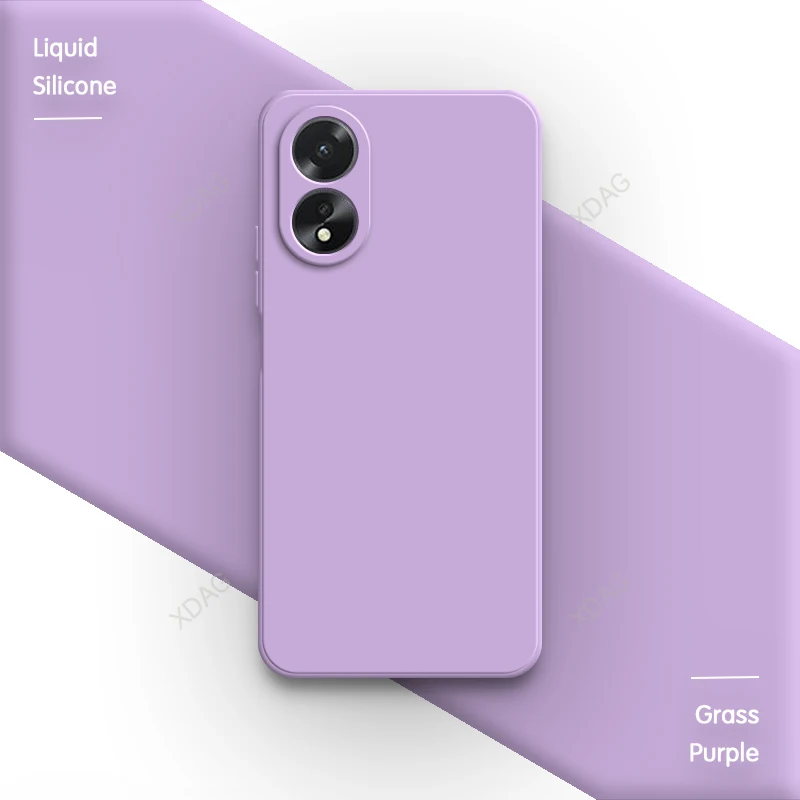 Premium Fluid Silicone Phone Case - Soft High-Quality Straight Edge Back Cover