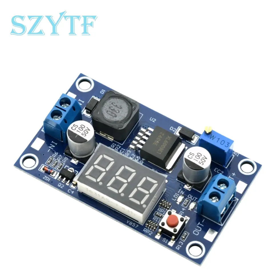 Upgraded XL6009 Boost Module 5-32V to 5-40V 4A with Digital Voltmeter & Calibration Function image 6