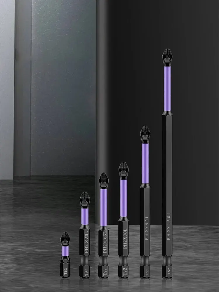 Magnetic Anti-shock Cross Screwdriver Set