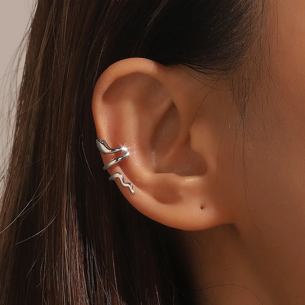 Ear Cuff No Piercing, Silver Ear Cuff (SINGLE) • BuyArmenian Marketplace