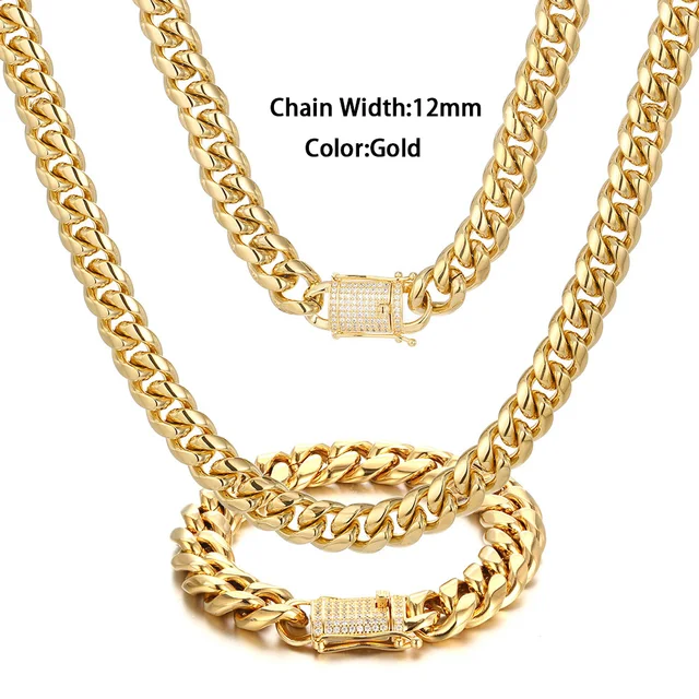 KRKC Placcato In Oro 18 Carati Lucidato A 6 Lati Taglio Gioielli Hip - Foto 10