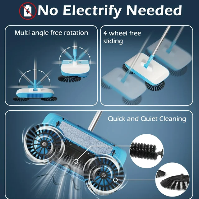 72084-d657c0.png Barredora Manual 3 en 1 | Limpia Seco/Húmedo sin Esfuerzo