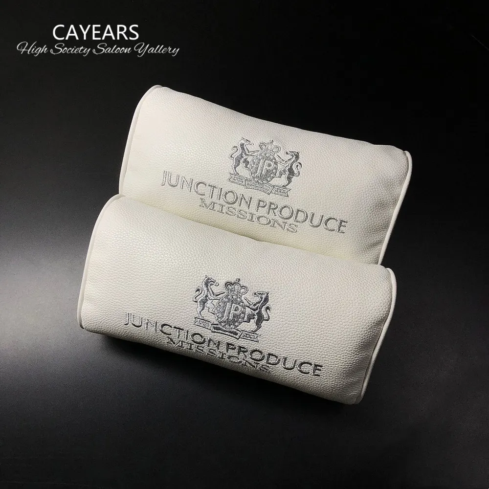 White Leather Jp Junction Produce Vip Car Throw Pillows Cushion