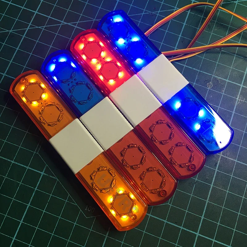 Alomejor RC-Car Dachlicht - 8 LED Beleuchtung Für 1/10 Crawler