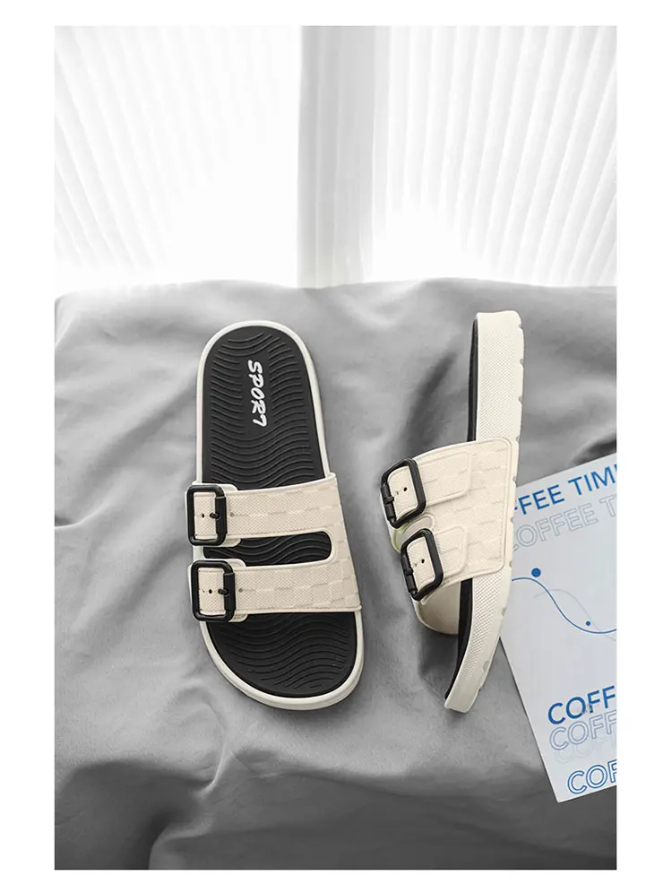 شباشب شاطئ صيفية للرجال صنادل مريحة تسمح بمرور الهواء خفيفة للغاية شباشب رجالية داخلية وخارجية مقاس كبير 46 47