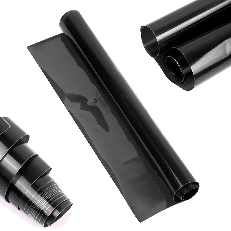 

Superior Light Transmission Car Light Film Light Smoke Black Tint Film For Headlights And Tail Lights (30*50cm)