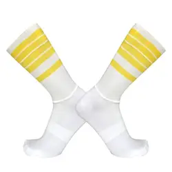 Enhanced Product Title:  
  
Whiteline Aero Summer Cycling and Running Sport Socks - L 39 - 45 (Yellow Stripe)