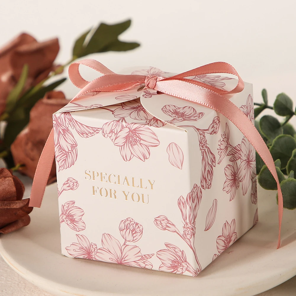 20 Stück Party-Geschenkboxen, einfache Geschenkboxen, Hochzeits-Süßigkeitenboxen, Papierboxen, DIY-Geschenkboxen, tragbare Verpackungsboxen – Detail 10