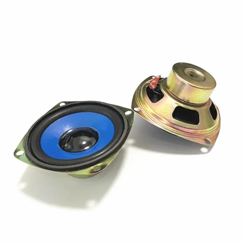 2Pcs 10W 3 Inch Full Range Speakers 8 Ohm - Bass Loudspeaker For TV, Computer, DIY Projects