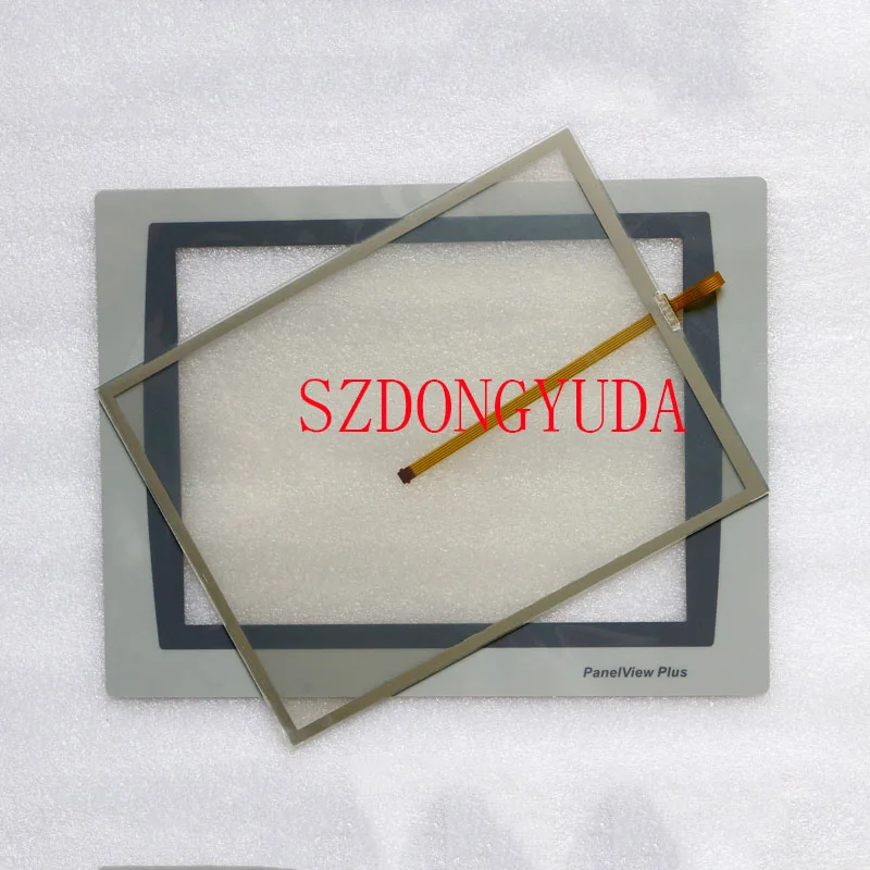 

New Touchpad For PanelView Plus 1000 HMI 2711P-T10C22D9P-A Protective Film Touch Screen Glass Sensor