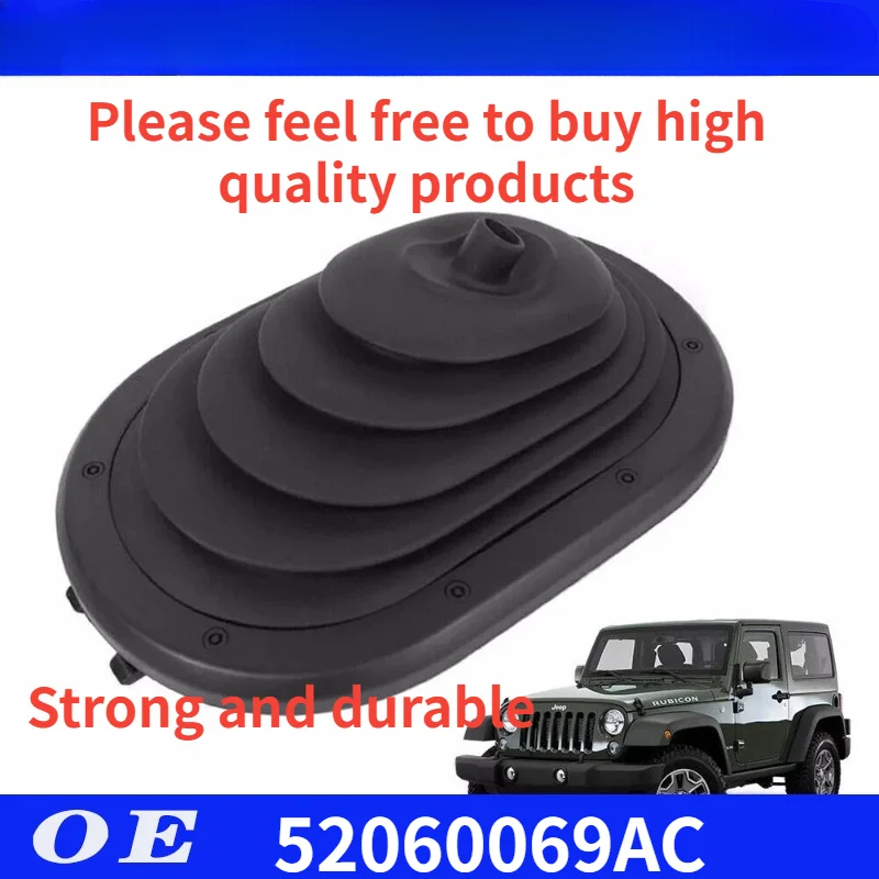 

For 2007 2008 2009 2010 Jeep Wrangler 3.8L Manual Trans Gear Shifter Boot Cover 52060069AC