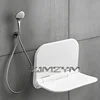 Wall-mounted Shower Seats Plastic Foldable Shower Stool  Multifunctional Shower Room Bath Porch Sitting Stool For Elderly 3