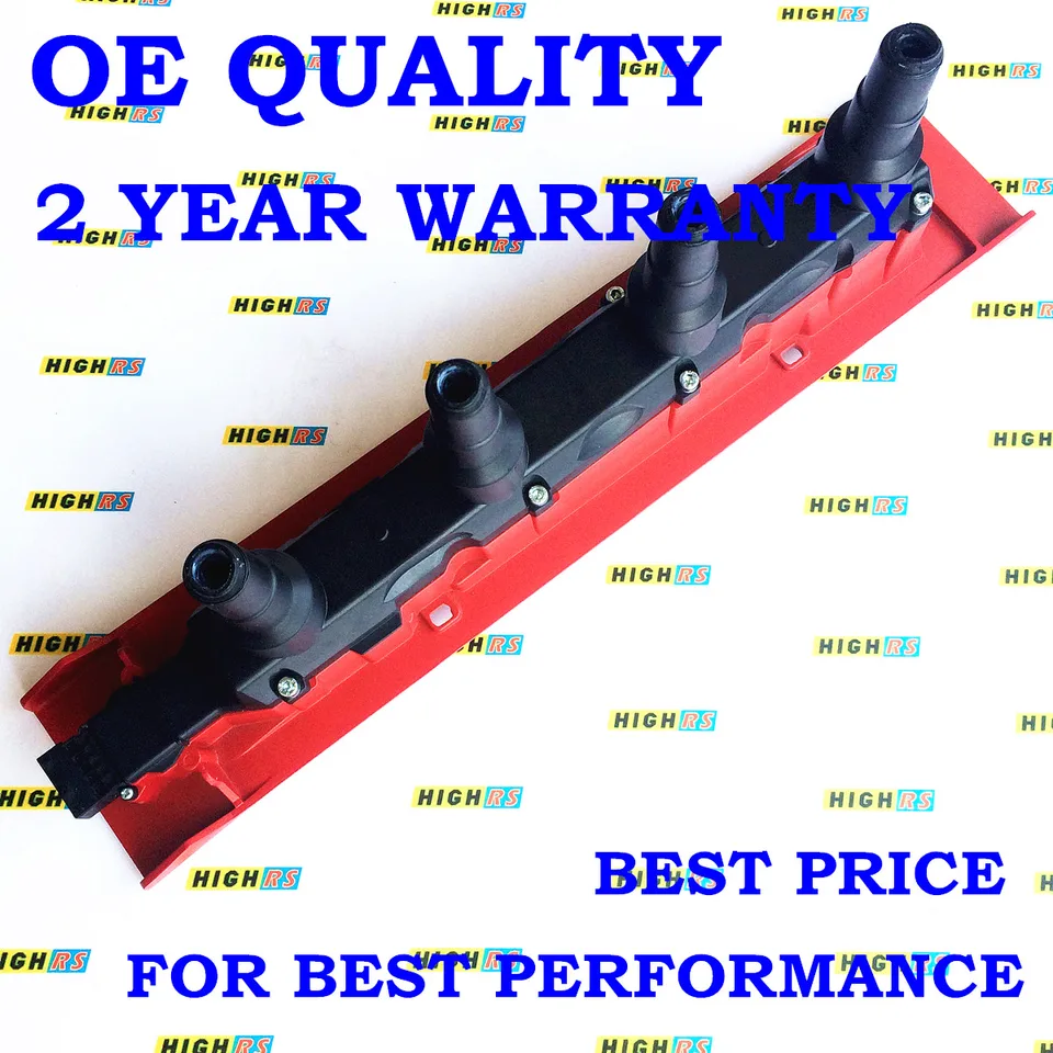 Red Top Ignition Coil Pack For Saab 9000 & 9-3 – Fits 2.0L & 2.3L Turbo Engines, 1-Year Warranty, Part #70695 14 thumbnail image