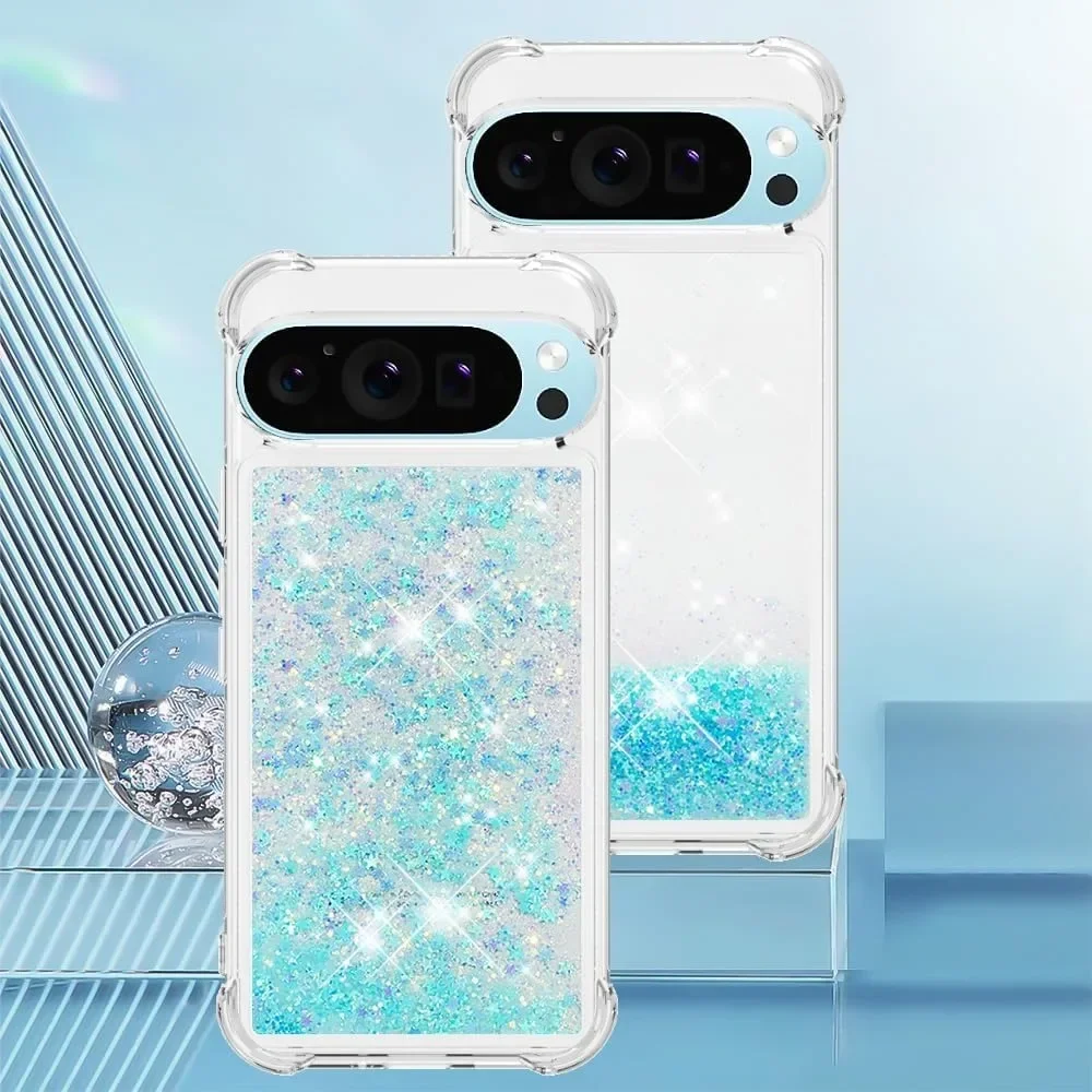 Luxury Quicksand Glitter Love Heart Shockproof Phone Case