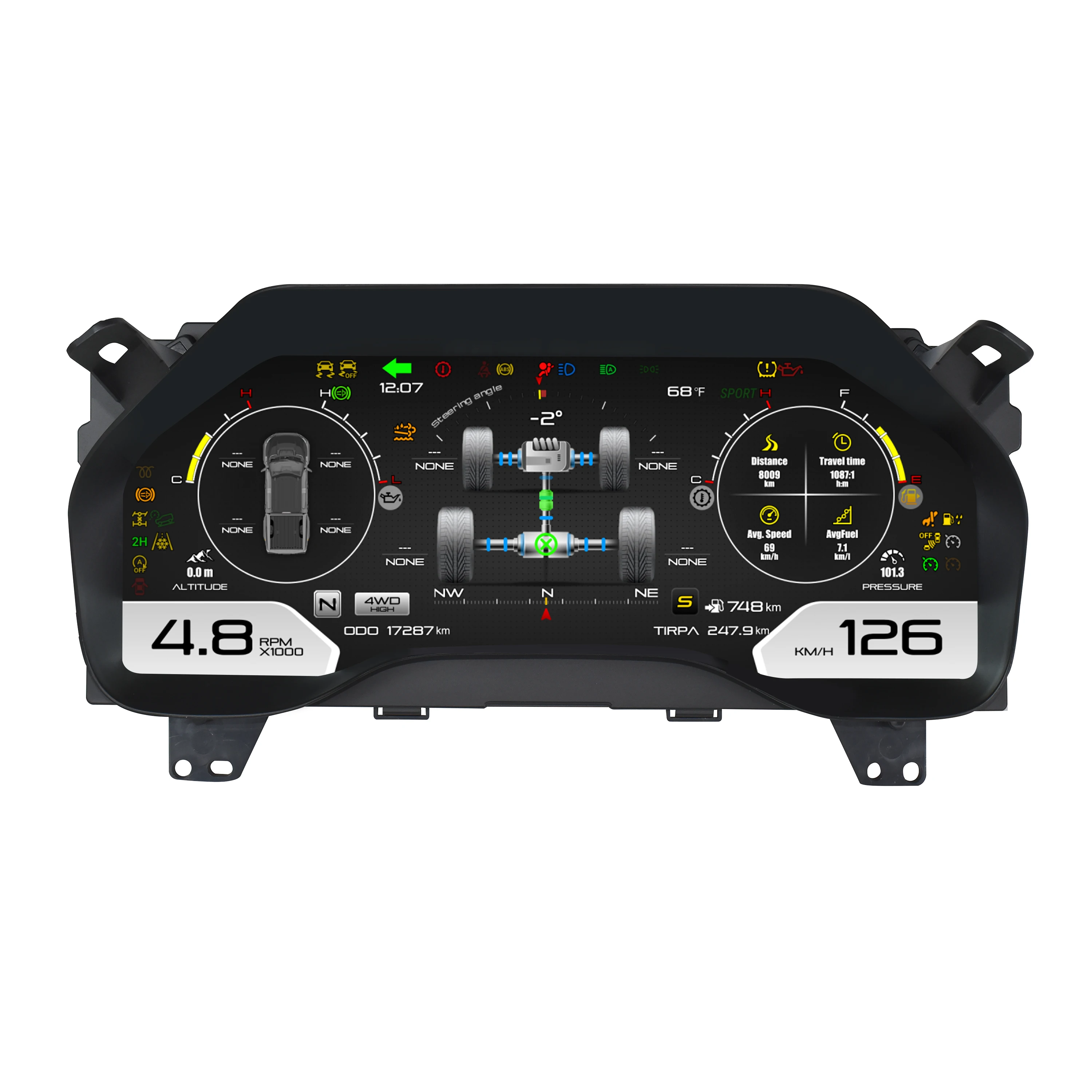 Panel de Instrumentos LCD para FORD F150 2015-2021, Cabina Virtual, Tablero Digital, Velocímetro, Pantalla Linux, Accesorios para Auto 2