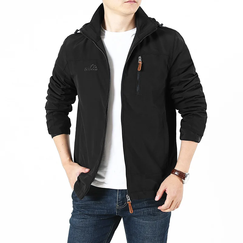 Men's Sports Jacket Bomber Male Techwear Track Hunting Clothes Man Coat Jacket Motorcycle Camping Mountaineering