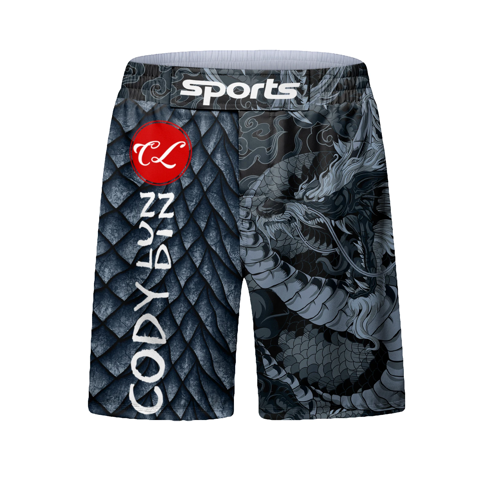 【YOURNUS】Port Bermuda Training Pants Nogi Shorts Bjj Men Zimperad Mens MMA Cross Training Boxing
