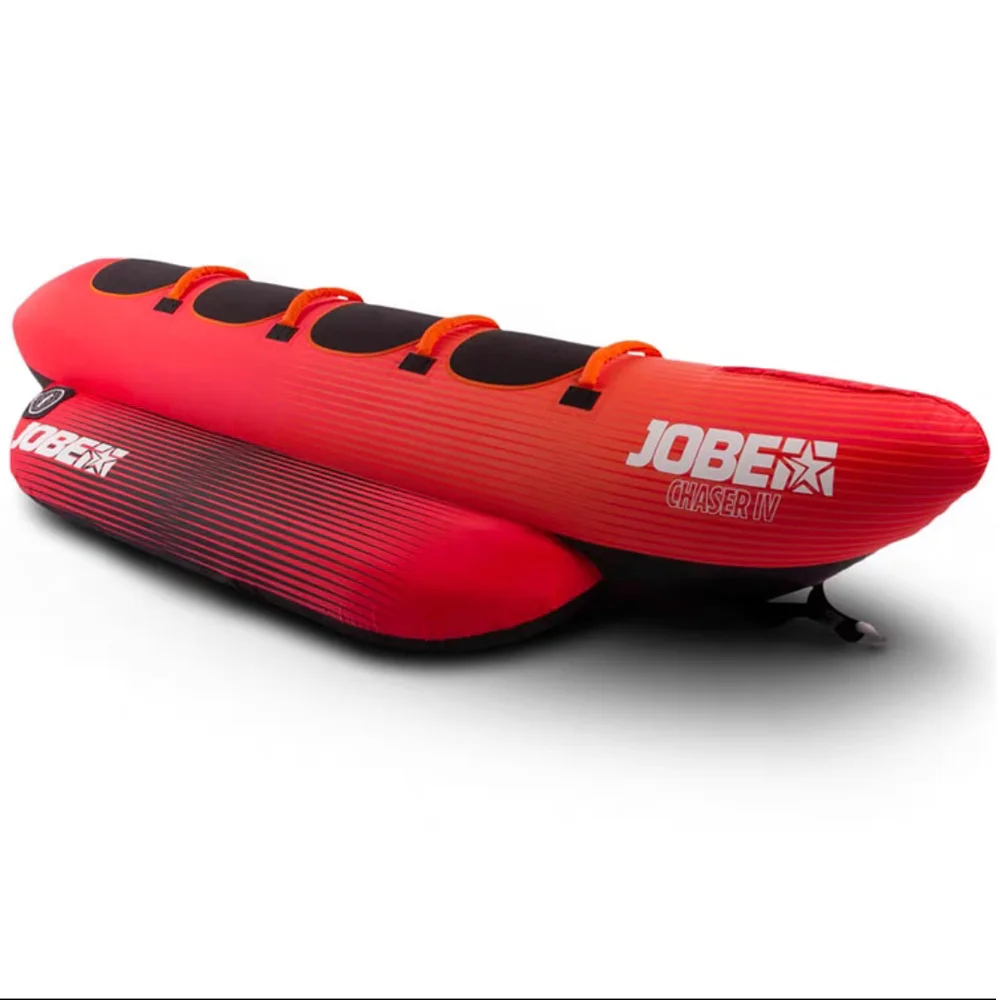 Inflatable Banana Boat, Water Park Games, Flying Fish, Towable Tube, Red, Hot Sale