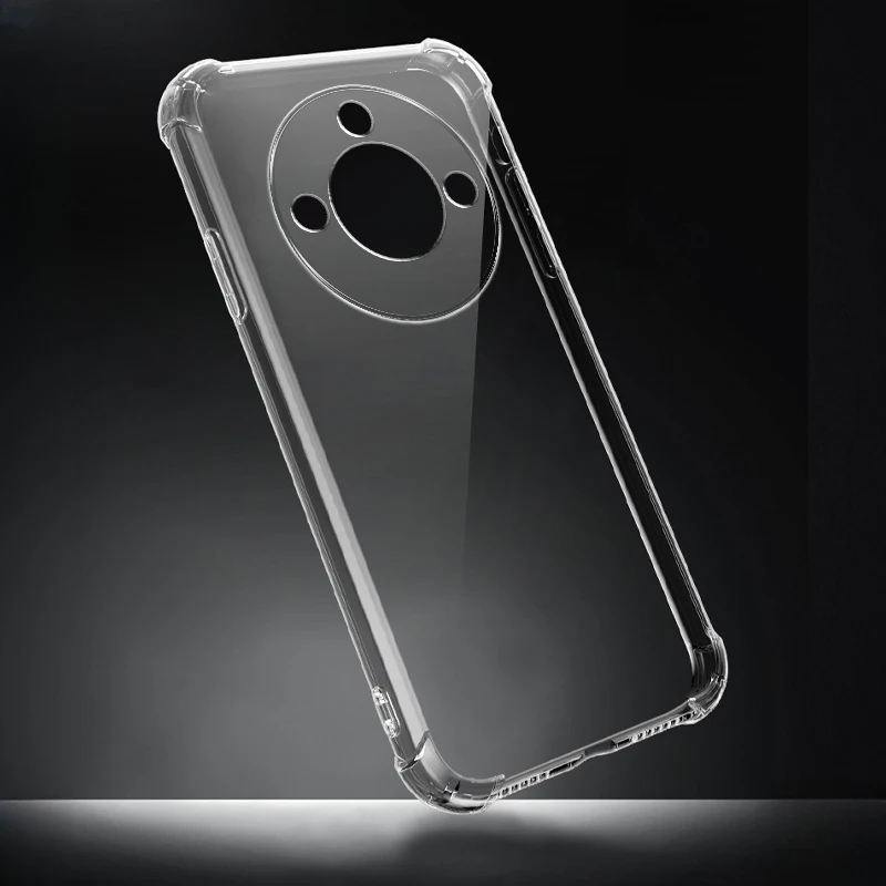Silicone Shockproof Clear Soft TPU Back Cover Transparent Case