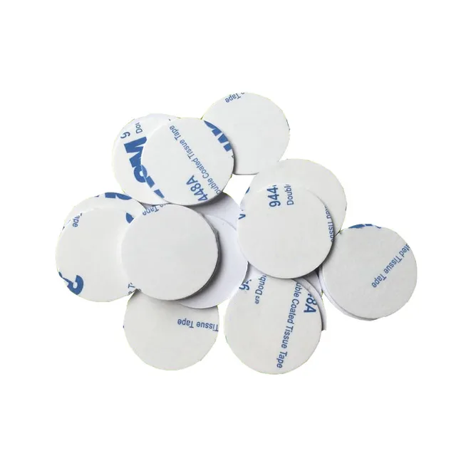 5/10PCS 25mm 125Khz RFID Tags EM4305 T5577 Writable Stickers Proximity Cards Rewritable glue Adhesive Label For RFID Copier 1