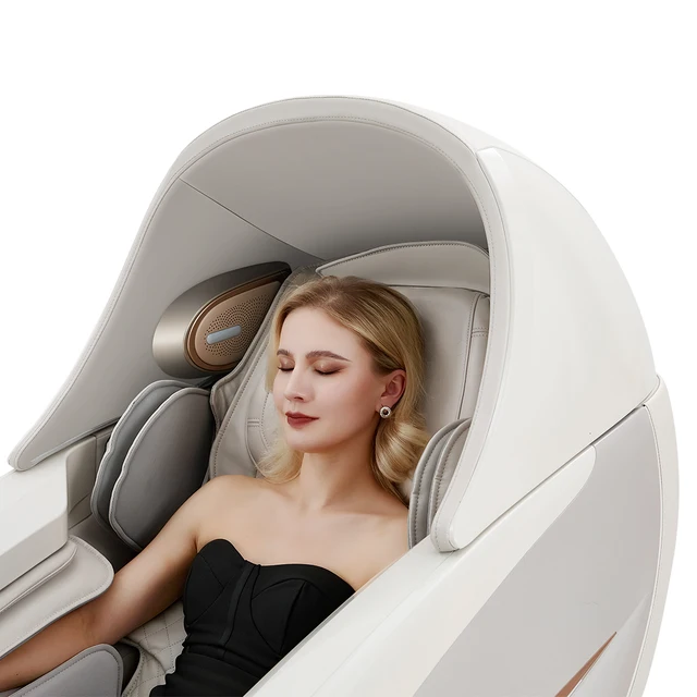 Innovative Sleep Hood zero Gravity Back Therapy 5d Massage Chair MS-131Robot