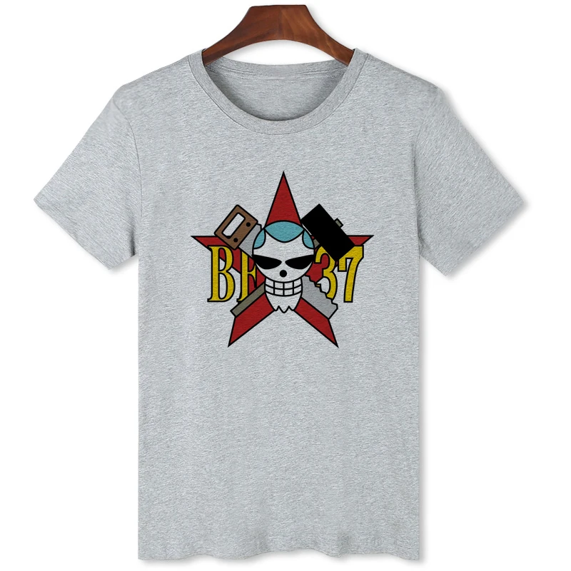 

One Piece Pirate T-shirt New Style Short Sleeve Summer Clothes for Men Original Brand Casual Tshirt B1-180