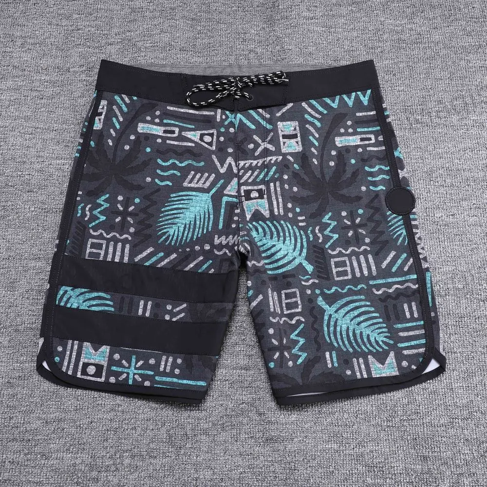 2024 New Summer Fashion Men Board Shorts Bermuda Beach Shorts Swim Shorts For Men Waterproof Quick Dry Swimwear New Color 2