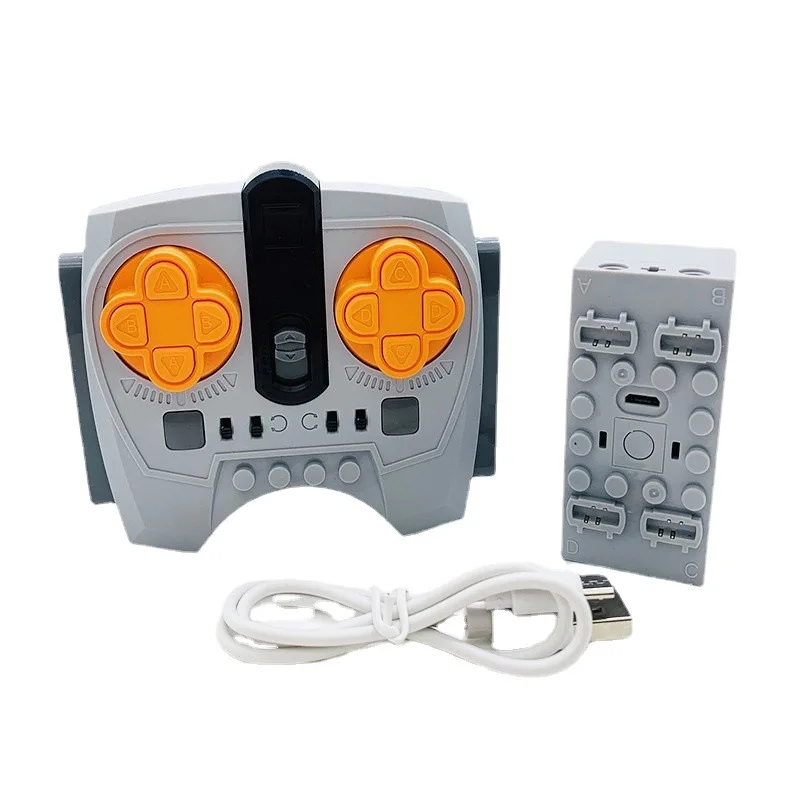 Technical Motor Power Programmable 6 Channel APP Lithium Remote Controller Building Block Power Module High Battery bricks