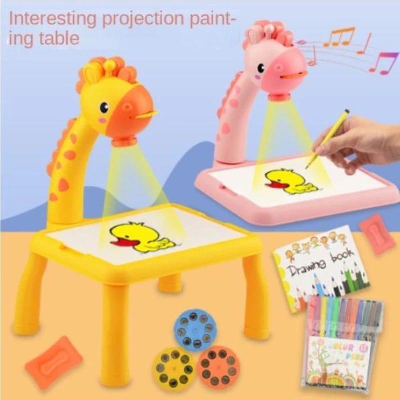 

Children's Projection Drawing Board Erasable Drawing TableDrawing Board Baby Study Table Dropshipping Fulfillment Drop Shipping