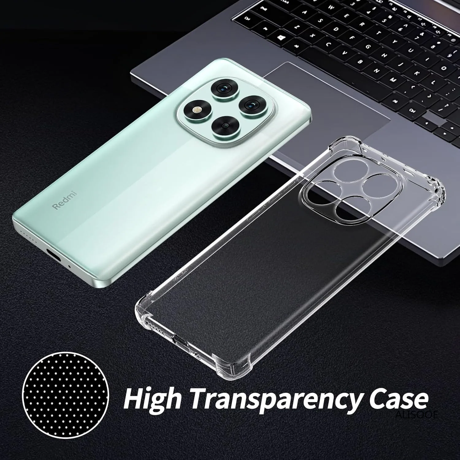 Ultra Thin HD Transparent Soft Cover Case – Clear  with Enhanced Protection