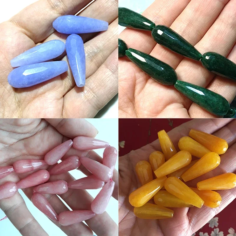 Bracciale con perle giada bianca - Gioielli - Bracciali e caviglie... | su