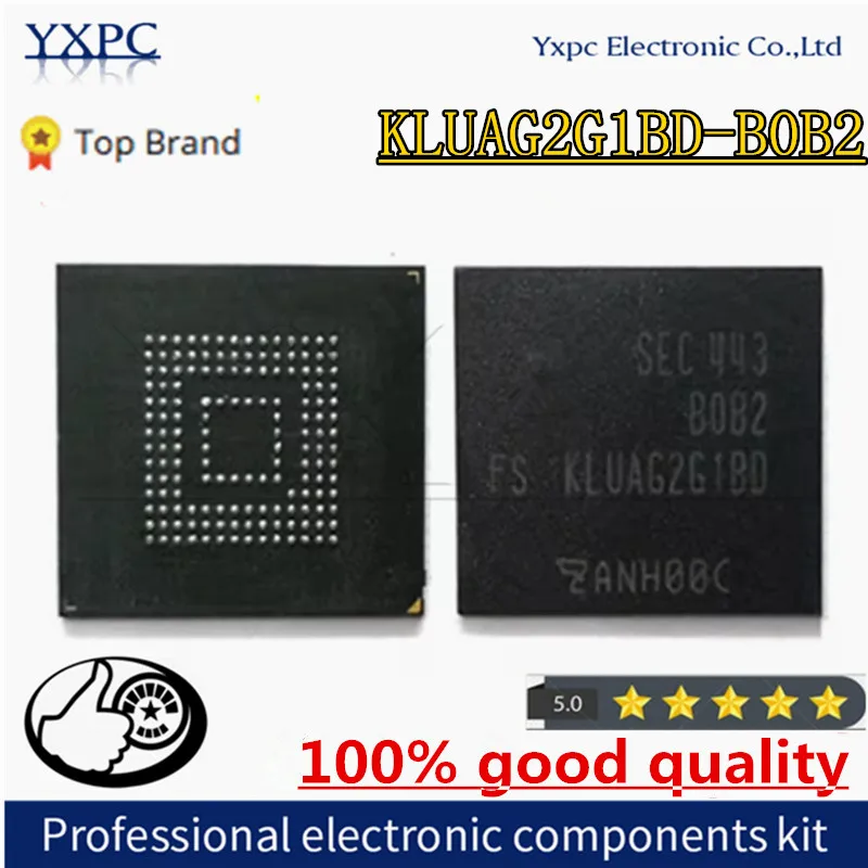 

KLUAG2G1BD-B0B2 KLUAG2G1BD B0B2 EMMC 16GB Flash Memory IC Chipset with balls