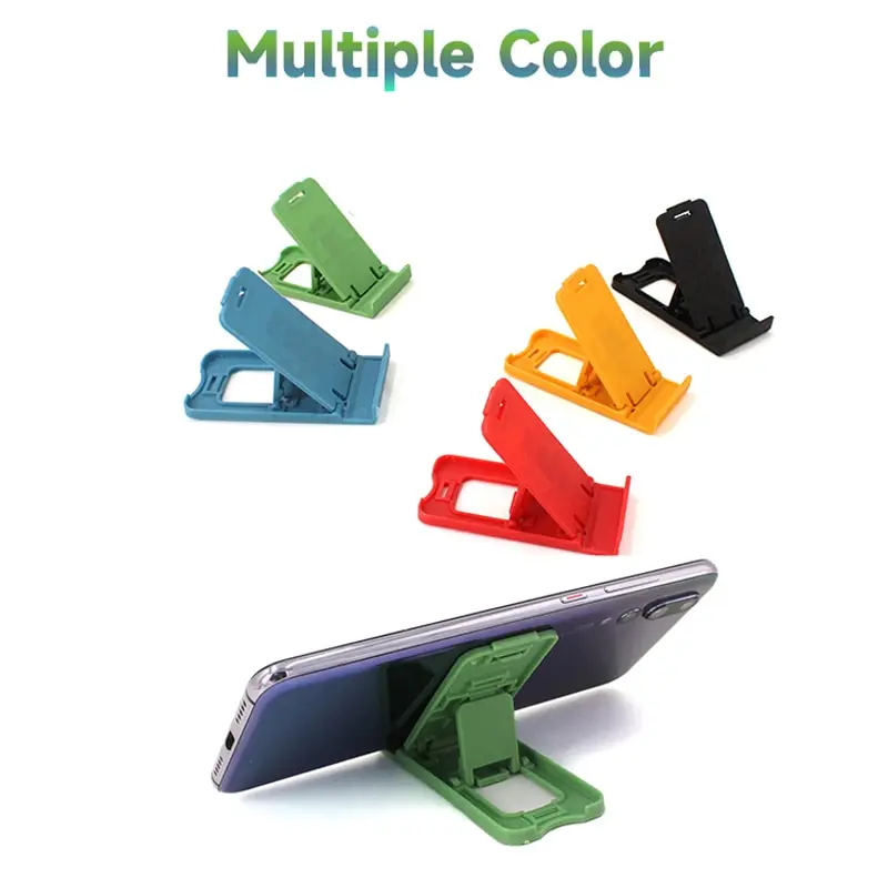 Mini Universal Folding Phone Stand Plastic Desktop Mount Portable Stand Folding Stand for iPhone Xiaomi Samsung Smartphone Stand mobile phone holder