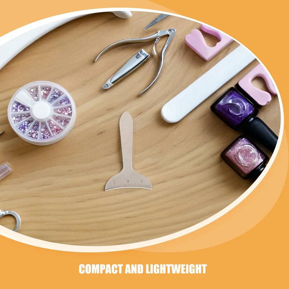 2개입 눈꺼풀 측정 자 눈밑 지방 측정기 눈썹 라인 마킹 도구