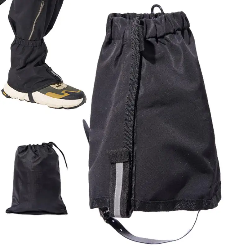 

Гетры для обуви для пеших прогулок, Износостойкий чехол для охотничьих леггинсов, аксессуары для полевой одежды с сумкой для хранения для альпинизма и пеших прогулок