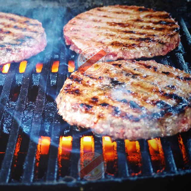 Hamburger Sajtó, Nem Tapadó Burger Pres, Tökéletes Penész Ideális A Bbq-Hoz, Alapvető Konyhai És Grillezési Kiegészítőkhöz - Image 5