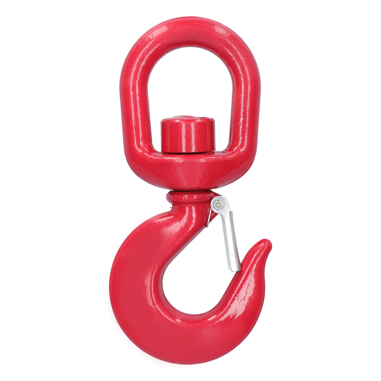 Crane Hook Alloy Steel Lifting Hooks 2 Tons Rated Load Easy Install 8 Tons Breaking Force for Trailers for Port Transportation
