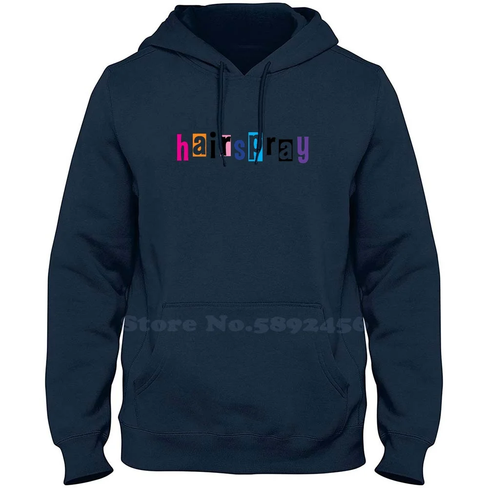 

Hairspray Logo Ii High-Quality 100% Cotton Hoodie Casual Sweatshirt