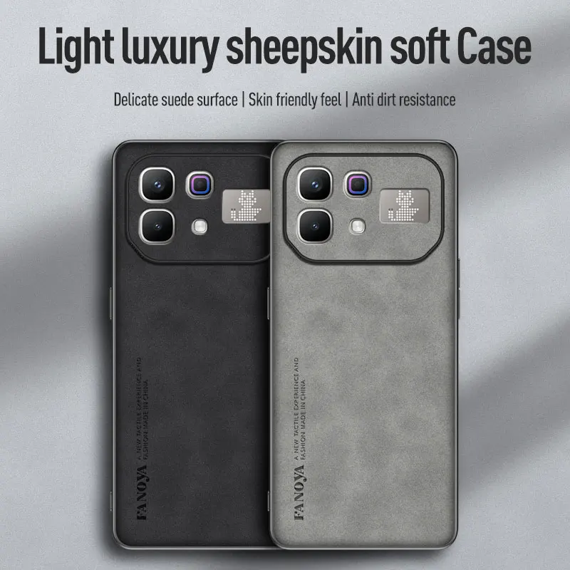 Frosted Leather Anti-Shock Hard Plastic Skin Case