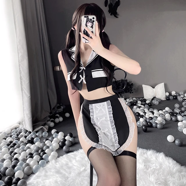 640px x 640px - Sexy Cute Maid Cosplay Costume Women Erotic Lingerie Lolita Anime Sex Game  Role Play Uniform Temptation Suit Porn Outfit Clothes - AliExpress