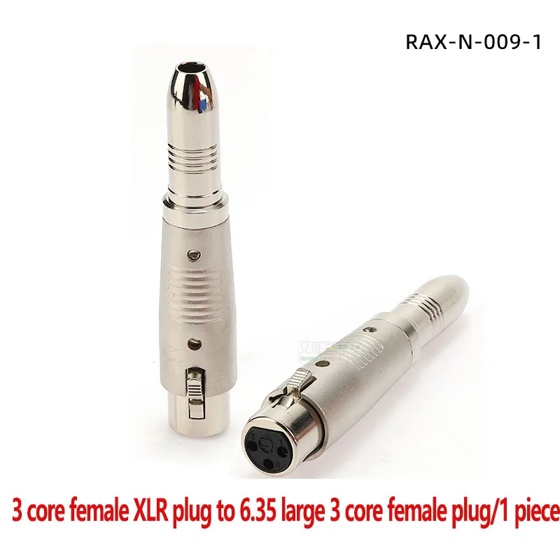 6,35mm 1/4" TS zu XLR Stecker Adapter, Doppelweg-Docking-Anschluss 6,5mm zu XLR Stecker Audio-Konverter-Stecker – Detail 12
